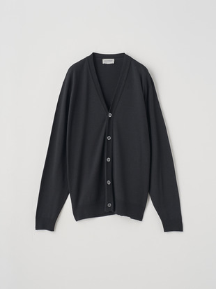 Ｖネック長袖ニットカーディガン | HALIN | 30G MODERN FIT