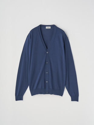 Ｖネック長袖ニットカーディガン | HALIN | 30G MODERN FIT