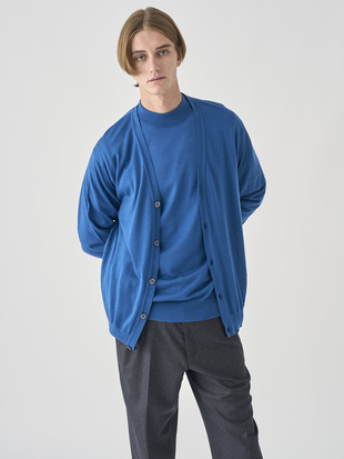 モックネック長袖ニットプルオーバー | KILDAY | 30G MODERN FIT