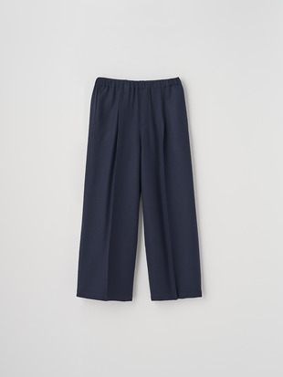 ウールワイドドレープイージーパンツ｜FP133