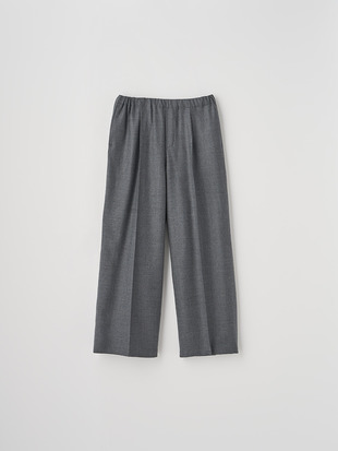 ウールワイドドレープイージーパンツ｜FP133