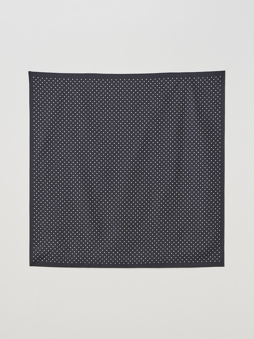 Silk Dot Scarf | LARGE 詳細画像 NO1(L03530SF751_ネイビー) 2