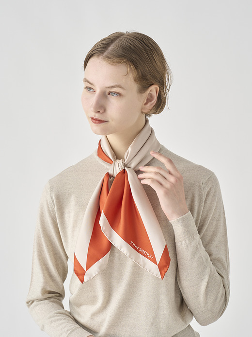 bicolor Silk Scarf | SF752 詳細画像 NO3(L03530SF752_ＨＷＯxＧＦＣ) 5