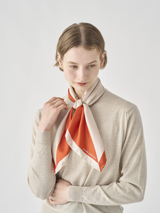 bicolor Silk Scarf | SF752 詳細画像 NO3(L03530SF752_ＨＷＯxＧＦＣ) 6