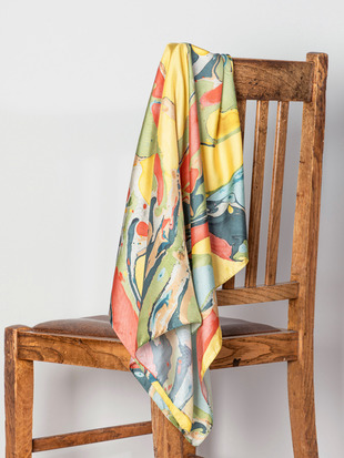 JS JOHN SMEDLEY×NAT MAKS Silk Scarf｜SF753