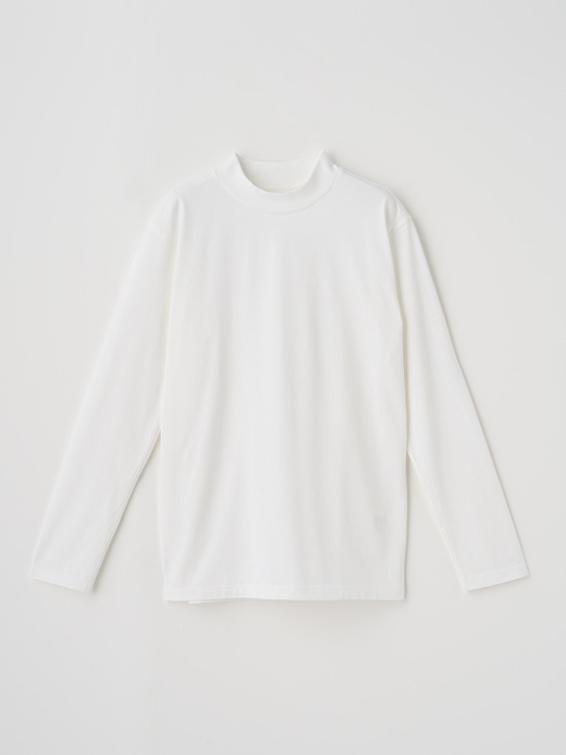 オリジナルコットン天竺長袖モックネックＴシャツ｜UTS921｜UNDERWEAR for MEN 詳細画像 NO1(L03580TS921_ホワイト) 1