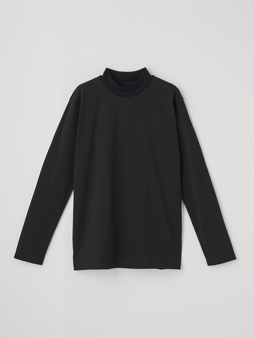 オリジナルコットン天竺長袖モックネックＴシャツ｜UTS921｜UNDERWEAR for MEN 詳細画像 NO3(L03580TS921_ブラック) 2