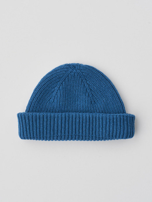 ［Eco Cashmere］カシミヤ混 リブ編ニットキャップ | ORAM | 5G 詳細画像 SEAWAY 2