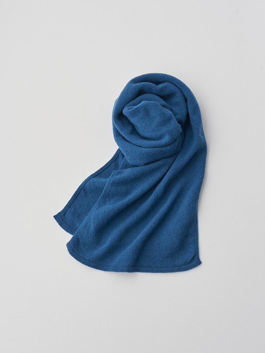 ［Eco Cashmere］カシミヤ混 ニットマフラー | QUARTZ | 5G 詳細画像 SEAWAY 2