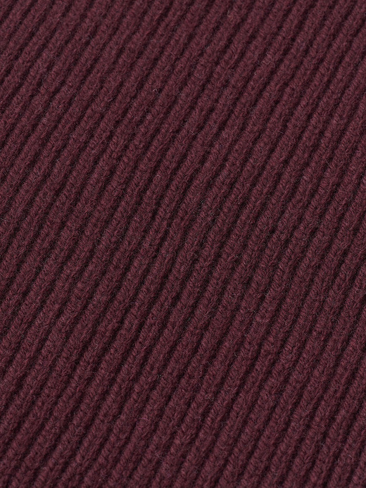 ［Eco Cashmere］カシミヤ混 リブニットマフラー | STARK | 5G 詳細画像 CHICORY 2