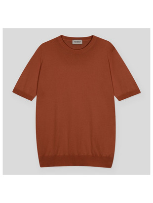 半袖コットンニットＴシャツ | KEMPTON | 30G EASY FIT