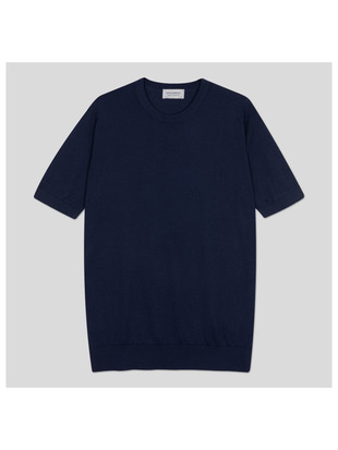 半袖コットンニットＴシャツ | KEMPTON | 30G EASY FIT