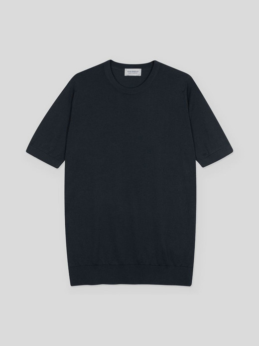 半袖コットンニットＴシャツ | KEMPTON | 30G EASY FIT 詳細画像 FLINT 1