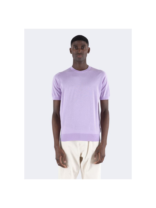 半袖コットンニットＴシャツ | KEMPTON | 30G EASY FIT 詳細画像 LILAC BREEZE 2
