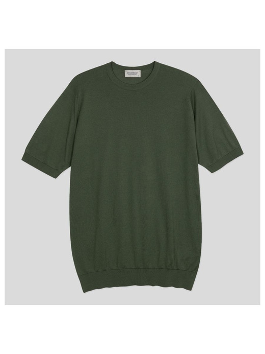 半袖コットンニットＴシャツ | KEMPTON | 30G EASY FIT 詳細画像 PALM 1