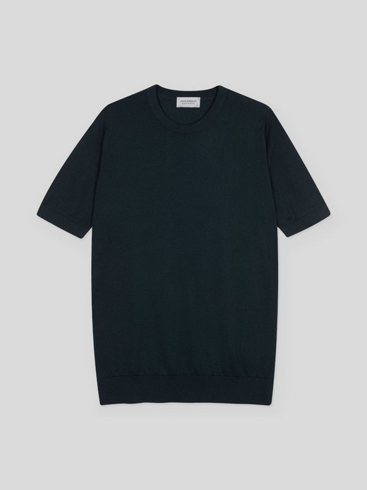 半袖コットンニットＴシャツ | KEMPTON | 30G EASY FIT 詳細画像 RAINFOREST 1