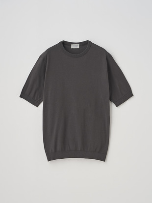 半袖コットンニットＴシャツ | KIELL | 30G MODERN FIT