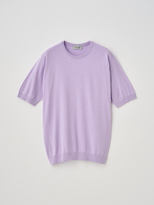 半袖コットンニットＴシャツ | KIELL | 30G MODERN FIT