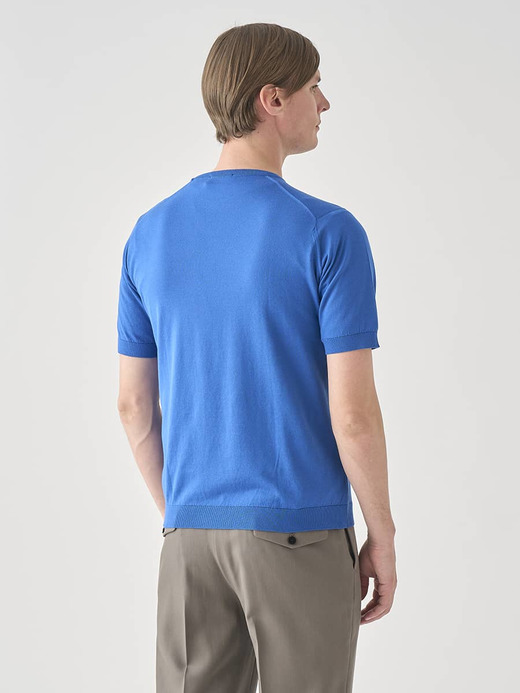 半袖コットンニットＴシャツ | KIELL | 30G MODERN FIT 詳細画像 PACIFIC 6