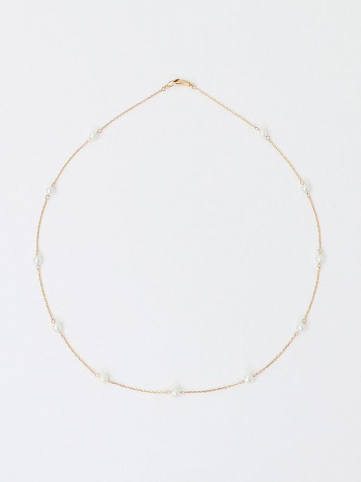 Akoya pearl chain necklace 詳細画像 PEARLxGOLD 2