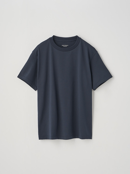 コットンクルーネック半袖Ｔシャツ｜UTS902｜UNDERWEAR for WOMEN 詳細画像 NO2(L0351TS902_ネイビー) 1