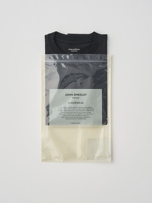 コットンクルーネック半袖Ｔシャツ｜UTS902｜UNDERWEAR for WOMEN 詳細画像 NO3(L0351TS902_ブラック) 3