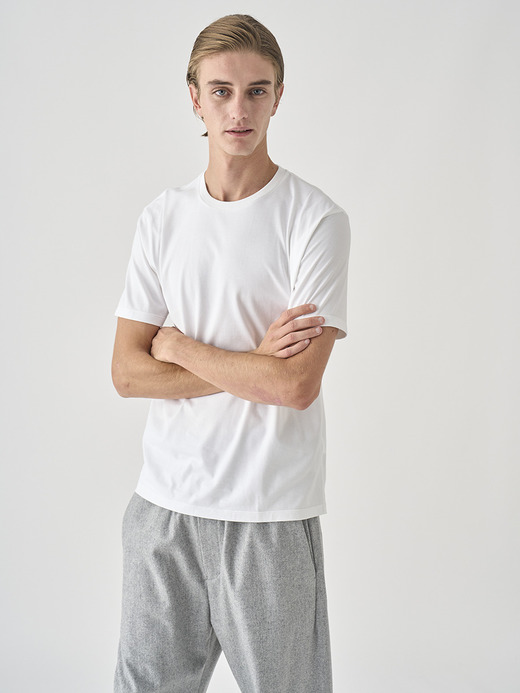 オリジナルコットン天竺半袖Ｔシャツ｜UTS912｜UNDERWEAR for MEN 詳細画像 NO1(L0356UTS912_ホワイト) 4
