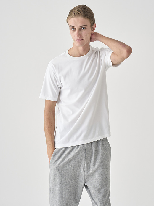 オリジナルコットン天竺半袖Ｔシャツ｜UTS912｜UNDERWEAR for MEN 詳細画像 NO1(L0356UTS912_ホワイト) 5