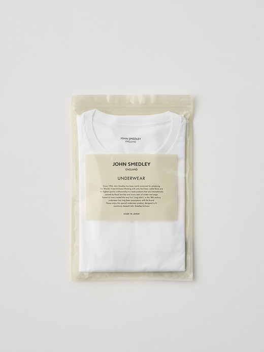 オリジナルコットン天竺長袖Ｔシャツ｜UNDERWEAR for MEN 詳細画像 NO1(L0356UTS920_ホワイト) 2