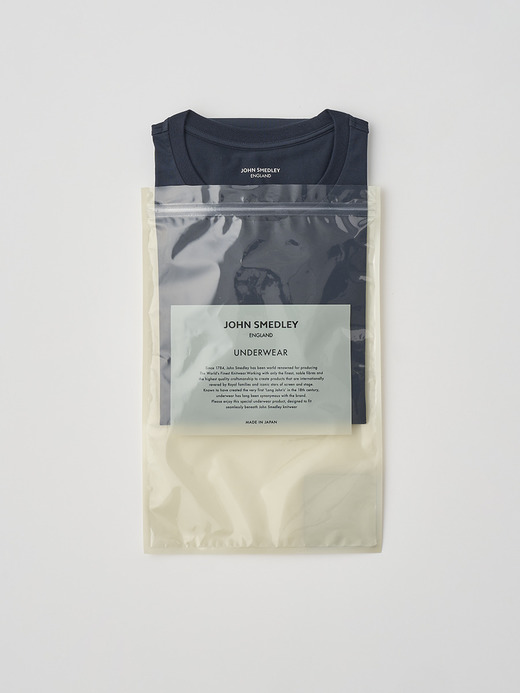 オリジナルコットン天竺長袖Ｔシャツ｜UNDERWEAR for MEN 詳細画像 NO2(L0356UTS920_ネイビー) 3