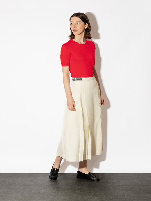 半袖コットンニットプルオーバー | NELL | 30G MODERN FIT 詳細画像 NEXUS RED 3