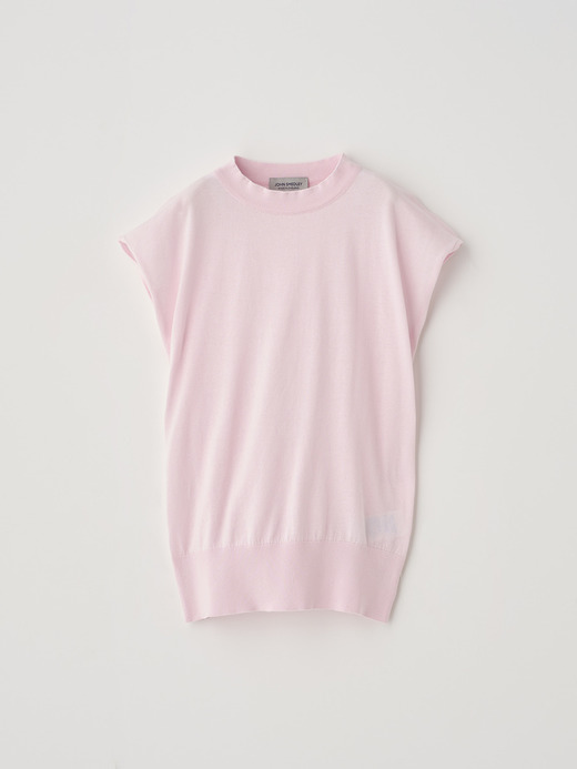 フレンチスリーブコットンニットプルオーバー | S4415 | 30G 詳細画像 SOFT PINK 1
