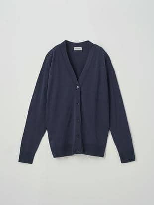 Ｖネック長袖ニットカーディガン | A4664 | 30G COMMON FIT