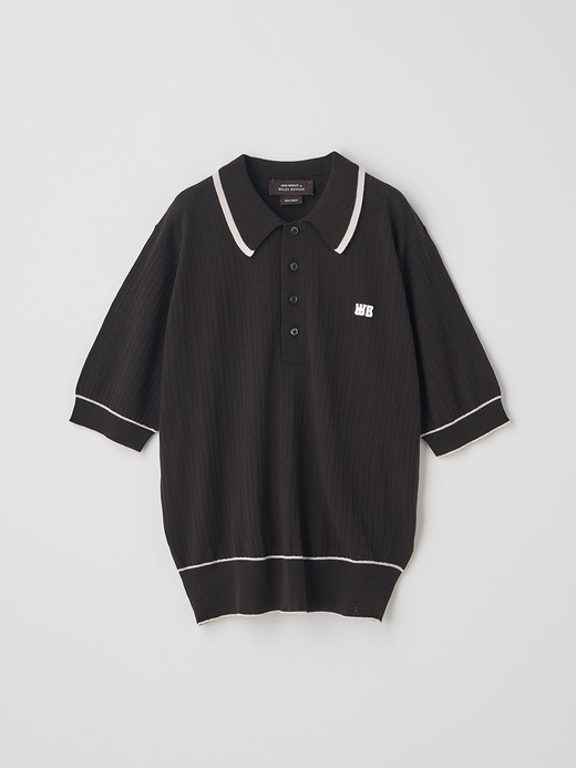 【JOHN SMEDLEY for WALES BONNER】Short-sleeved polo shirt｜A4938 詳細画像 NO1(A4938) 1
