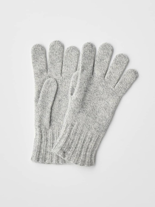 ［Eco Cashmere］カシミヤ混 ニットグローブ| CALOW | 5G 詳細画像 POLAR 2
