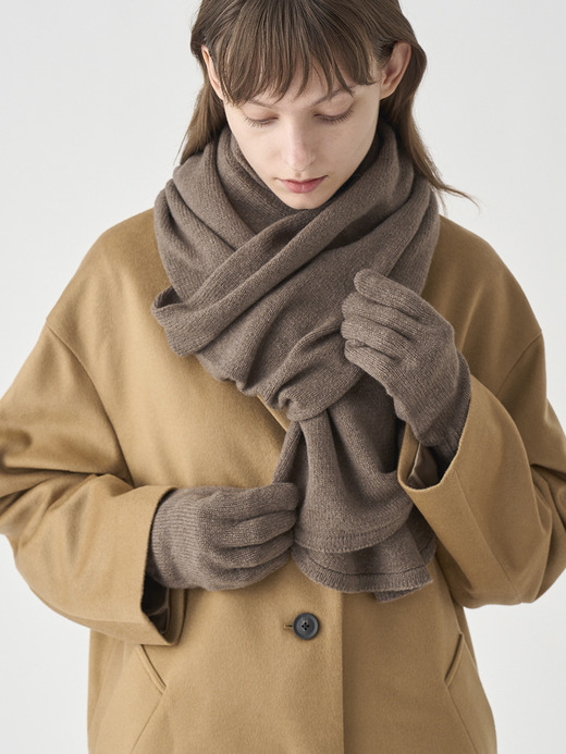 ［Eco Cashmere］カシミヤ混 ニットグローブ| CALOW | 5G 詳細画像 TOAST 3