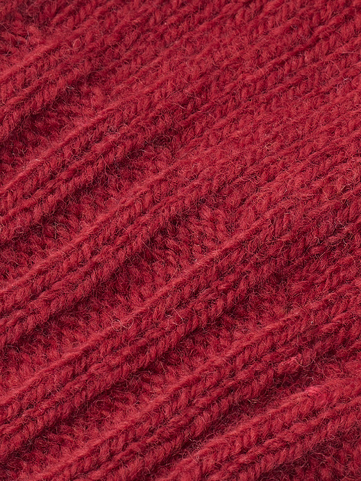 ［Eco Cashmere］カシミヤ混 ニットグローブ| CALOW | 5G 詳細画像 VERMILLION 3