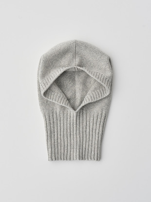 ［Eco Cashmere］カシミヤ混 ニットバラクラバ | DARBY | 5G