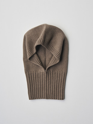［Eco Cashmere］カシミヤ混 ニットバラクラバ | DARBY | 5G
