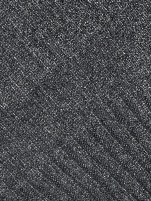 ［Eco Cashmere］カシミヤ混 ニットバラクラバ | DARBY | 5G 詳細画像 DARK ASH 7