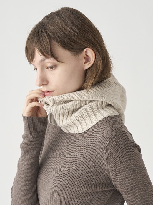 ［Eco Cashmere］カシミヤ混 ニットバラクラバ | DARBY | 5G 詳細画像 PAMPAS 1