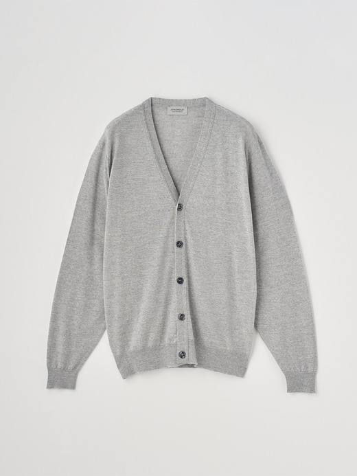 Ｖネック長袖ニットカーディガン | HALIN | 30G MODERN FIT 詳細画像 NIMBUS 2