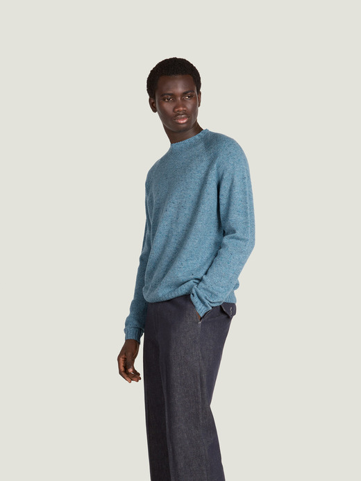 【JS&times;JOHN SMEDLEY】Jumper | JS139 詳細画像 BLUE FLECK 2