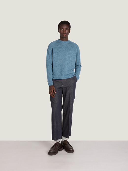 【JS&times;JOHN SMEDLEY】Jumper | JS139 詳細画像 BLUE FLECK 4