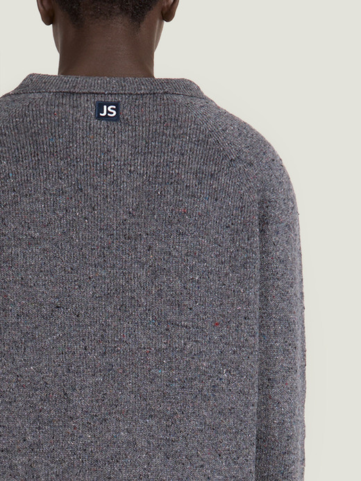 【JS&times;JOHN SMEDLEY】Rugby Shirt | JS140 詳細画像 FRAGMENTED GREY 7