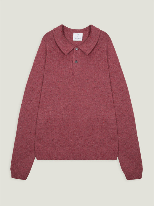 【JS&times;JOHN SMEDLEY】Rugby Shirt | JS140 詳細画像 RED FLECK 1