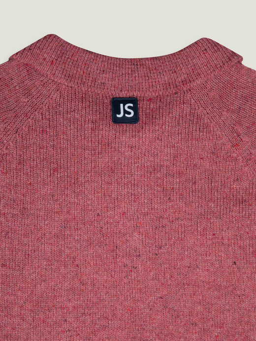 【JS&times;JOHN SMEDLEY】Rugby Shirt | JS140 詳細画像 RED FLECK 2