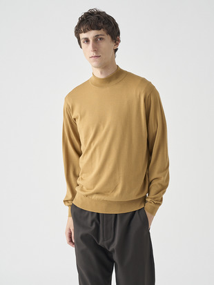 モックネック長袖ニットプルオーバー | KILDAY | 30G MODERN FIT