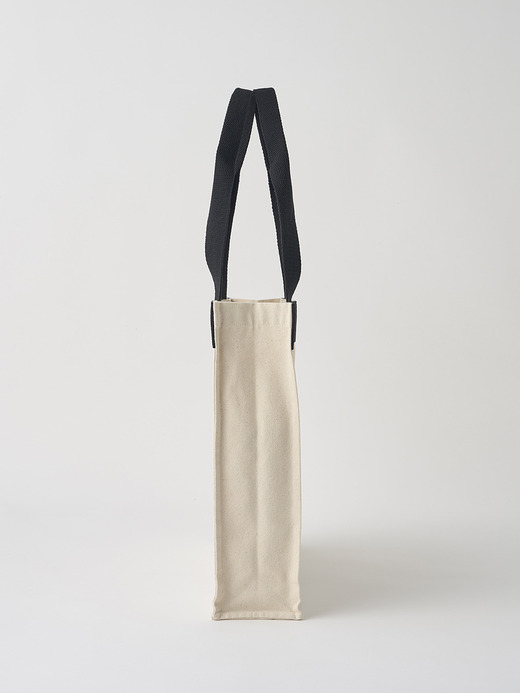 【日本限定】JOHN SMEDLEY&times;re-wrap ブックストアキャンバストートバッグ｜LARGE 詳細画像 NATURAL 4