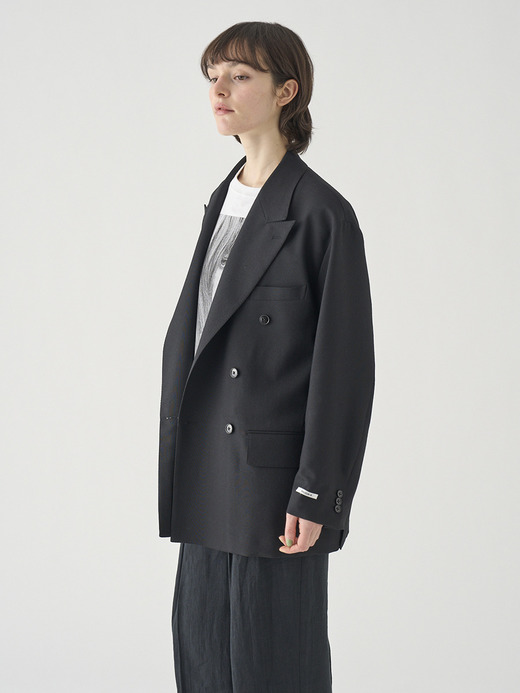 JOHN SMEDLEY×COUTURE D’ADAM 別注オーバーサイズウールジャケット | FJ347 詳細画像 NO1(L03630FJ347_ブラック) 5
